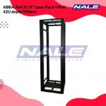 ABBA-RACK 19" Open Rack 4 Post 42U depth 900mm