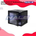 ABBA-RACK 19" Wallmount Rack Single Door 8U depth 450mm