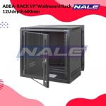ABBA-RACK 19" Wallmount Rack Double Door 12U depth 600mm