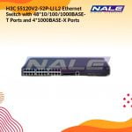 H3C S5120V3-52P-LI L2 Ethernet Switch with 48*10/100/1000BASE-T Ports and 4*1000BASE-X Ports