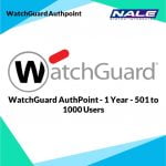 WatchGuard AuthPoint - 1 Year - 501 to 1000 Users