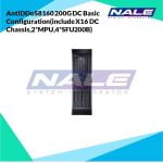 AntiDDoS8160 200G DC Basic Configuration(include X16 DC Chassis,2*MPU,4*SFU200B)