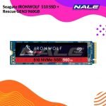 Seagate IRONWOLF  510 SSD + Rescue GEN3 960GB