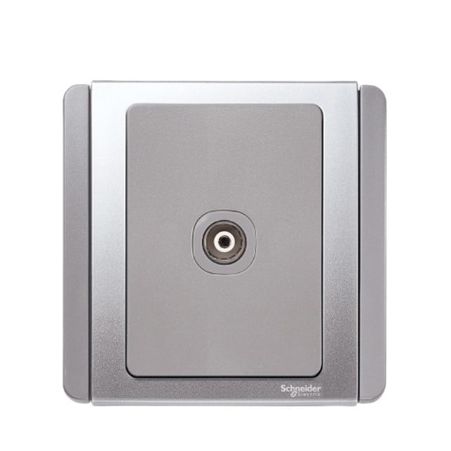 STOP KONTAK TV SCHNEIDER NEO E3031TV_GS 1 G 75 OHM GREY SILVER