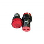 ECLAT PILOT LAMP LED 22MM 220V AC PANEL LED RED INDICATOR 22MM
