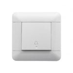 Saklar Bell Schneider Arcato 1G Press Bell White (E8131BPL1_WE)