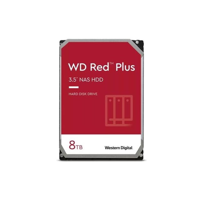 WD Red Plus Internal NAS HDD 3.5" - 10TB