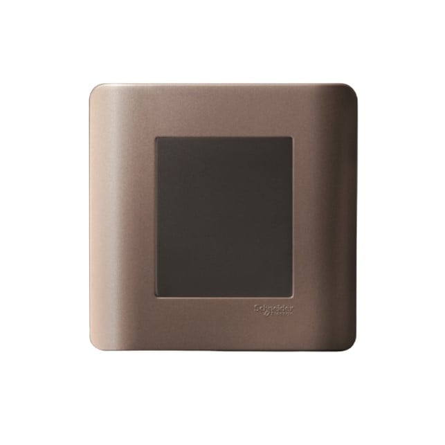 FRAME TUTUP ZENCELO SCHNEIDER E8430X_SZ BLANK PLATE SILVER BRONZE