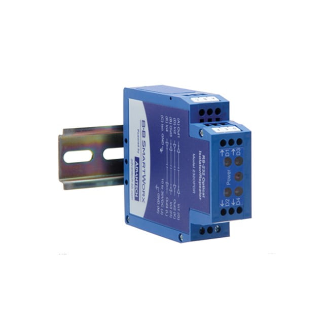 Advantech ULI-232TC - 3-Way Isolated RS-232 (DB9 Male / Female) DIN Rail Repeater (BB-232OPDR)