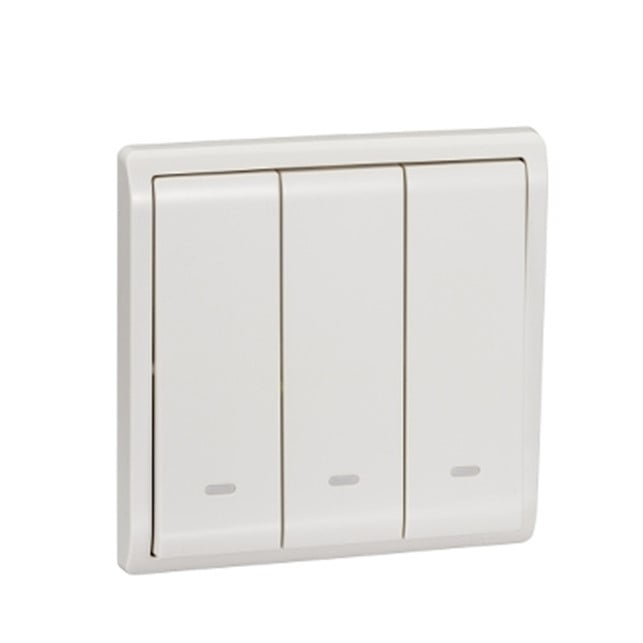 SAKLAR TRIPLE PIENO SCHNEIDER E8233L1F_WE 3G 1W FLUO WHITE