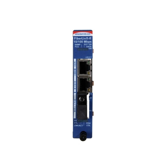 Advantech Managed Modular Media Converter, 100Mbps, Single-Strand 1310xmt, 40km, SC (IMC-762-SSET)