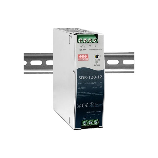 Advantech POWER SUPPLY, DIN, PFC FUNCTION, 12V, 10A, 120W (BB-SDR-120-12)