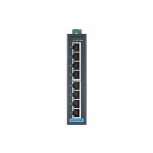 Advantech 8-port Gigabit Unmanaged Industrial Ethernet Switch (EKI-2728-D)
