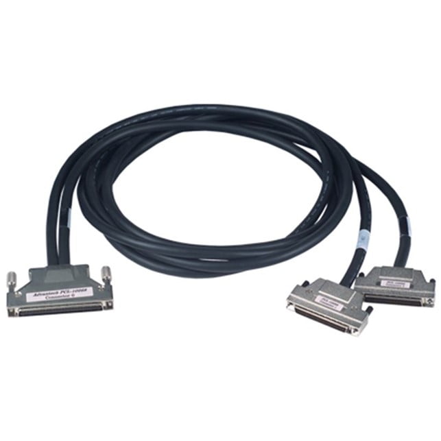 Advantech CABLE, SCSI-100 to 2*SCSI-68 Ribbon-Type Cable, 2m (PCL-10268-2E)