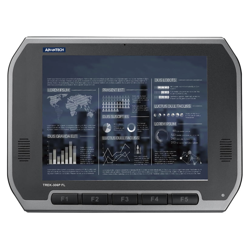 Advantech TREK-306P2, 10.4" XVGA PCAP Smart Display (TREK-306P-H2A0E)