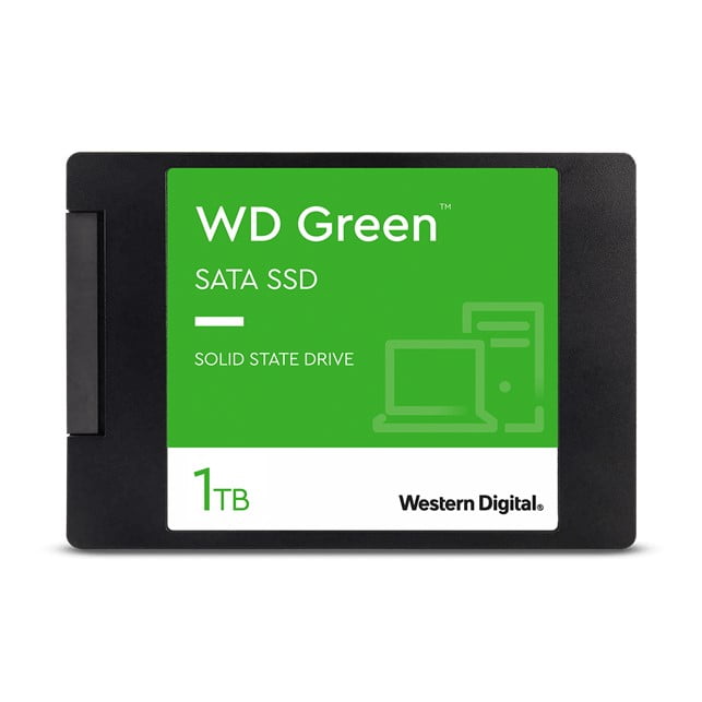 WD Green™ SATA SSD 2.5”/7mm Cased 1TB (WDS100T3G0A)