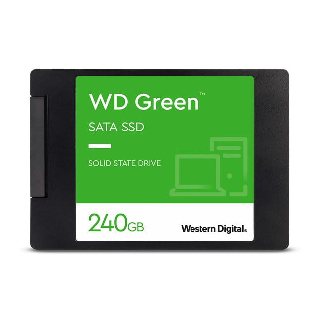 WD Green™ SATA SSD 2.5”/7mm Cased 240GB (WDS240G3G0A)