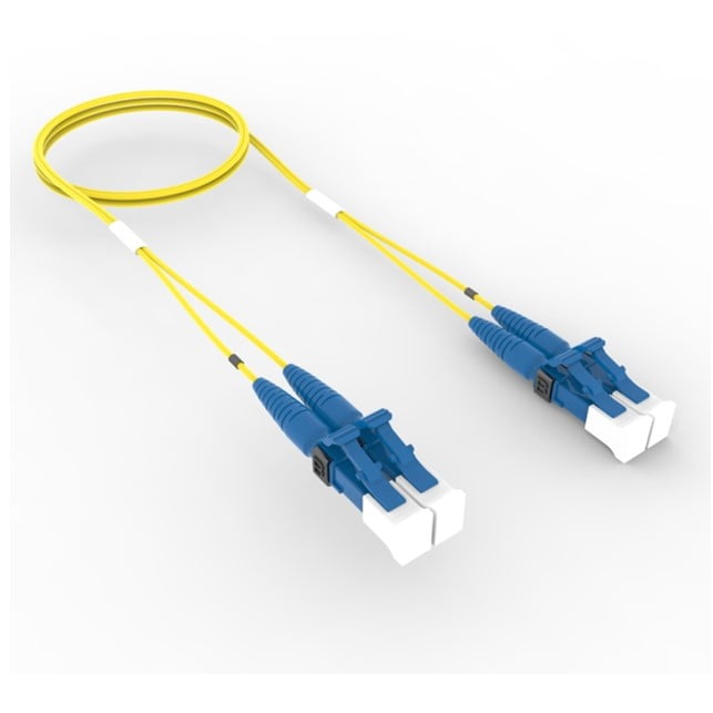 Singlemode LC to LC, Fiber Patch Cord, 1.6 mm Duplex, Low Smoke Zero Halogen (LSZH) 3M