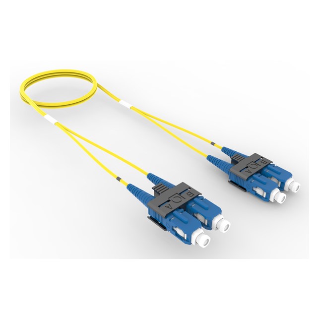 Commscope Singlemode SC to SC, Fiber Patch Cord 1.6mm Duplex, (LSZH) 1M (FFWSCSC42-JXM001)