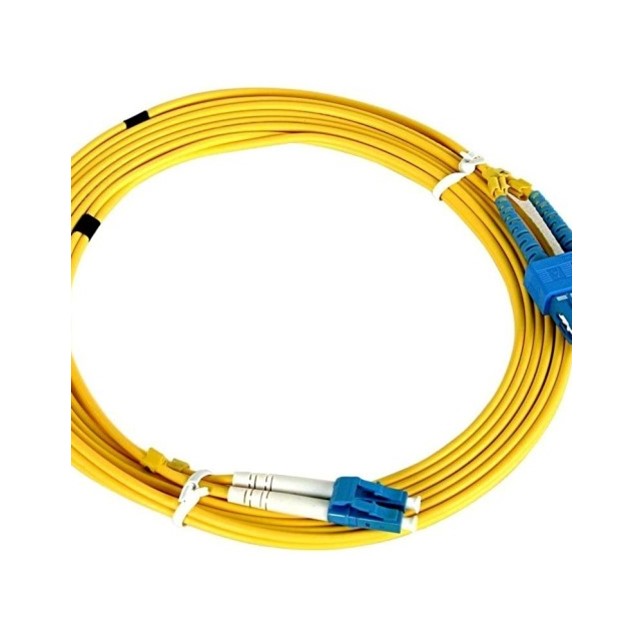 Netviel Patch Cord LC-LC, Duplex Singlemode 9/125um, 10 meter (LSZH) (NVL-DPSM1-LC-LC-010)
