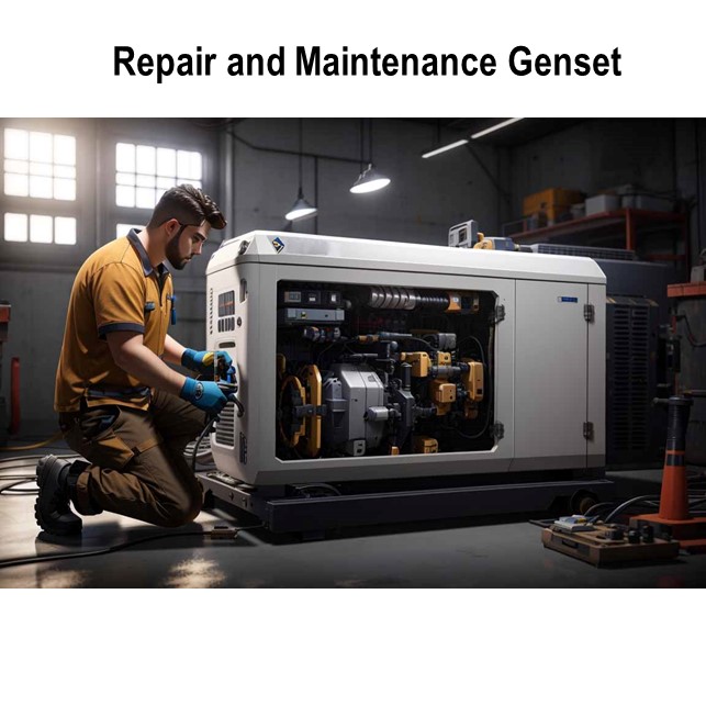 Repair & Maintenance Genset 50kVA