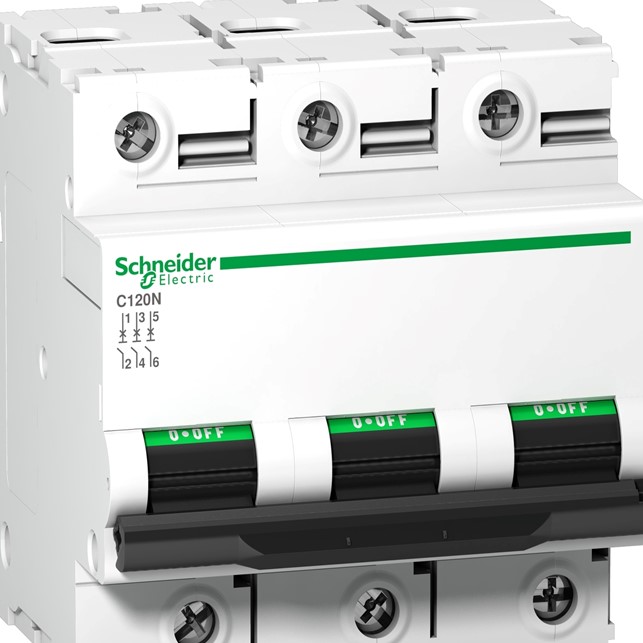 C120N - circuit breaker - 3P - 100A - C curve