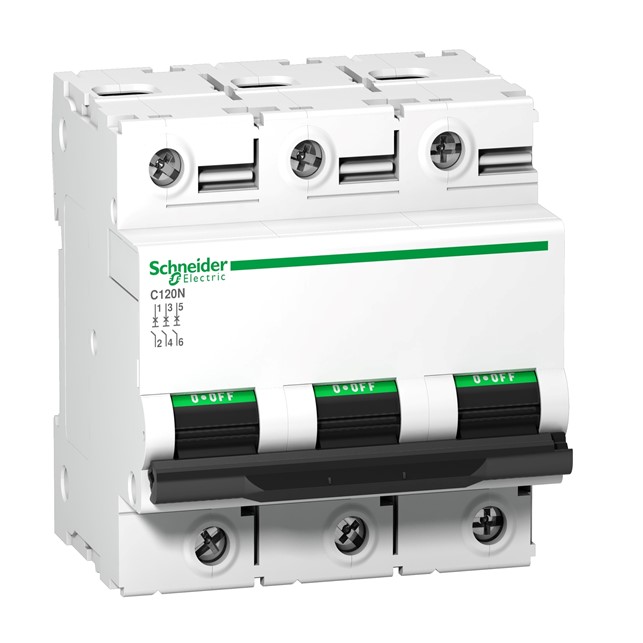 C120N - circuit breaker - 3P - 125A - C curve