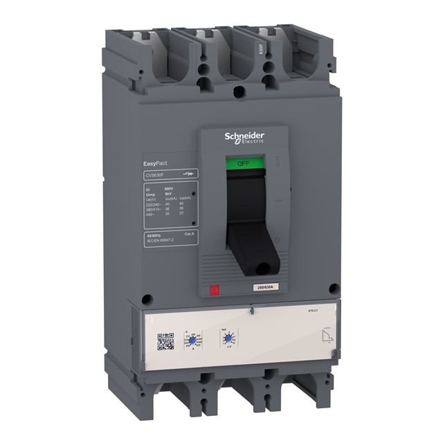 Schneider Easypact CVS - CVS400F ETS 2.3 circuit breaker - 400 A - 3P/3d (LV540505)