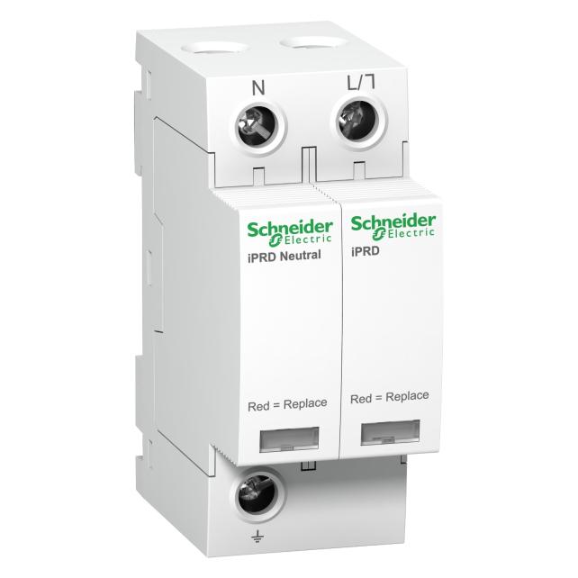 Scheinder iPRD40r modular surge arrester - 1P + N - 350V - with remote transfert (A9L40501)