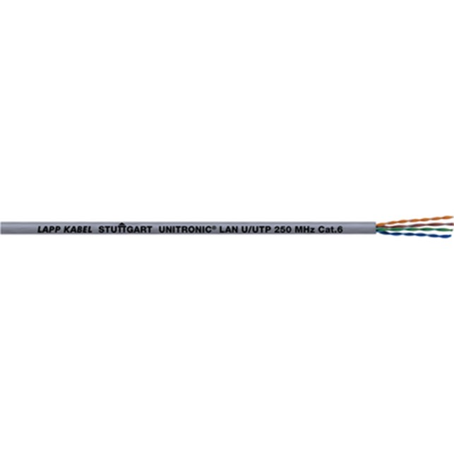 UNITRONIC® LAN 250 UTP CAT. 6 4x2x23AWG / Roll