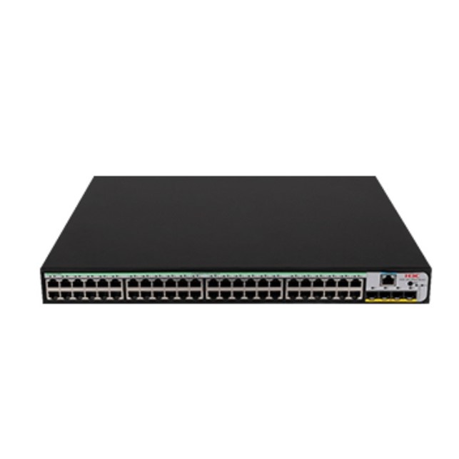 H3C S5120V3-52P-PWR-LI L2 Ethernet Switch with 48*10/100/1000BASE-T PoE+ Ports (AC 370W) and 4*1000BASE-X SFP Ports,(AC)