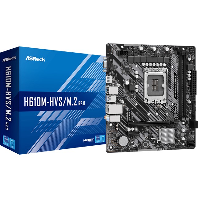 Motherboard Asrock H610M-HVS/M.2 R2.0 - Alder Lake