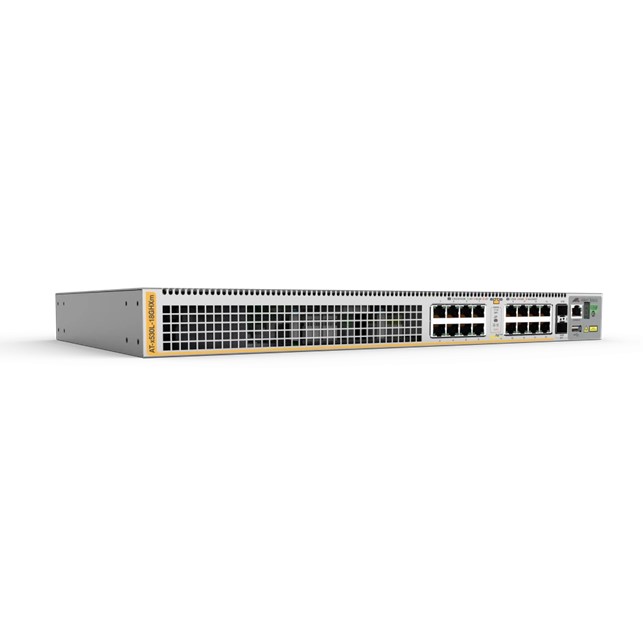 Allied Telesis 16x 100M/1/2.5/5G-T PoE++, 2x SFP+ ports. 5 year NCP support. (AT-x530L-18GHXm-B55)