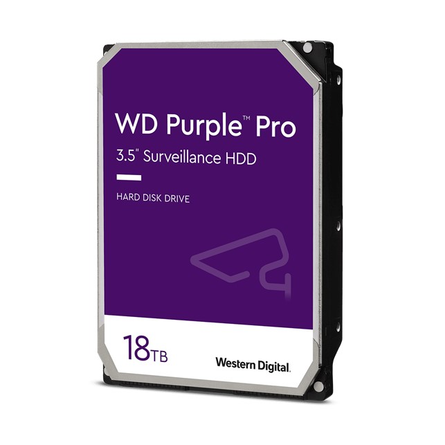 Hard Disk Video Cerdas WD Purple PRO SURVEILLANCE 18TB (WD181PURP)
