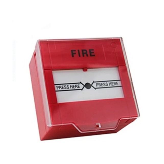 Emergency Break Glass Resetable Red