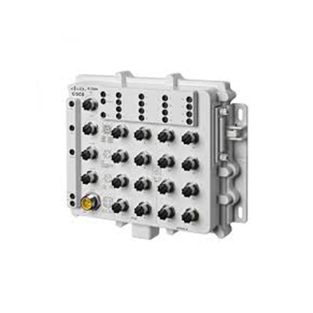 Cisco IE2000 IP67 with 16 FE M12 ports (8 PoE+) and 2GE (Lan Base) (IE-2000-16T67P-G-E)