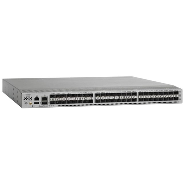 Cisco Nexus 3548-X Switch 48 SFP+ ports, Enhanced (N3K-C3548P-10GX)