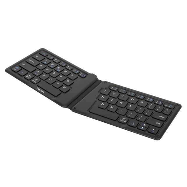 Targus AKF003AP Ergonomic Foldable Bluetooth® Antimicrobial Keyboard