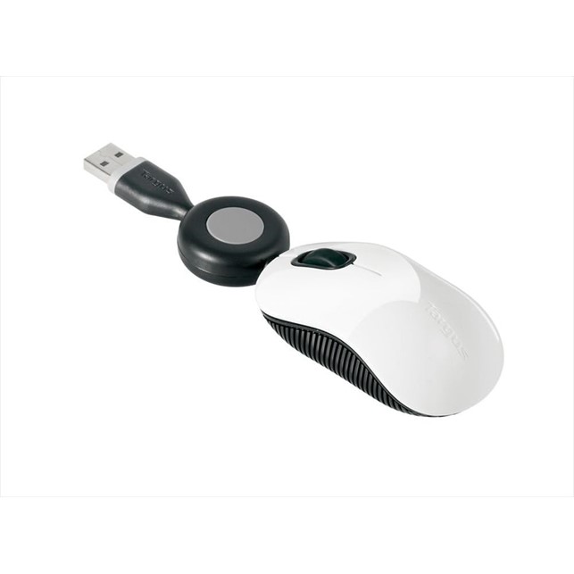 Targus U102 Compact BlueTrace Travel Mouse - White (AMU10201AP)