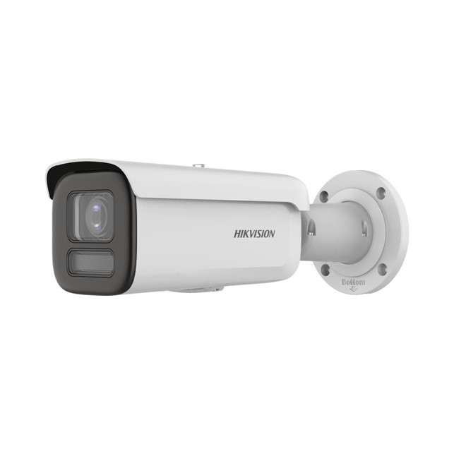 HikVision 8 MP Smart Hybrid Light with ColorVu Motorized Varifocal Bullet Network Camera (DS-2CD2687G2HT-LIZS)