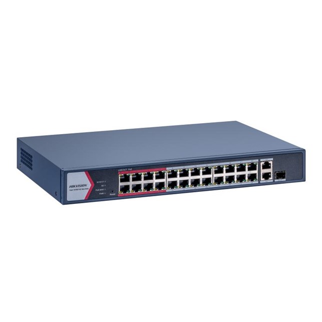 HikVision 24 Port Fast Ethernet Smart POE Switch (DS-3E1326P-EI/M)