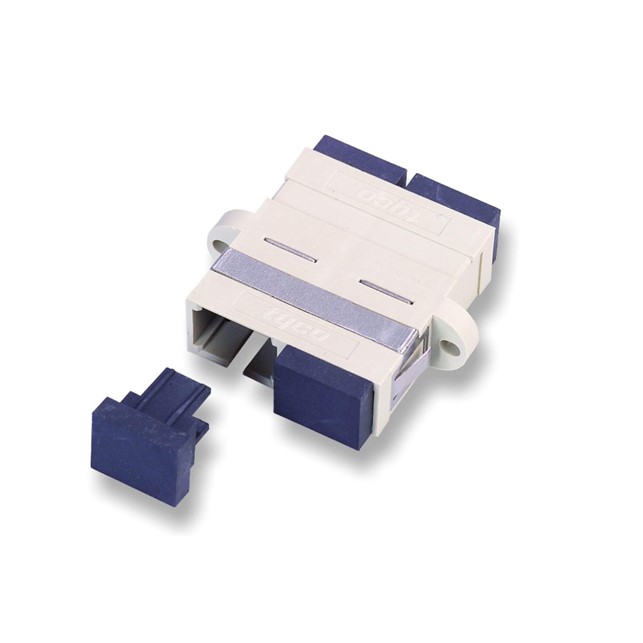 Commscope Fiber Optic SC Duplex Receptacle, Multimode, BE, PHOSBRS, BP (5504640-2)