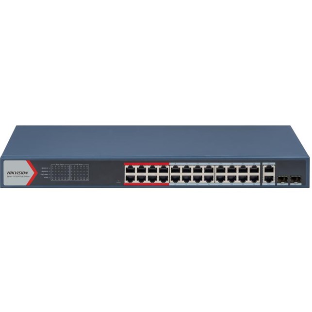 HikVision 24 Port Fast Ethernet Smart POE Switch (DS-3E1326P-EI)