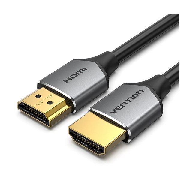 Vention Ultra Thin HDMI Male to Male HD Cable 3M Gray Aluminum Alloy Type (ALEHI)
