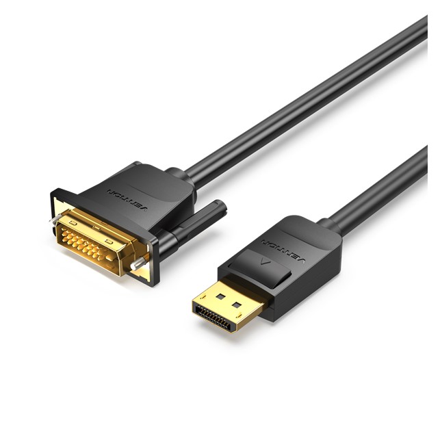 Vention DP to DVI Cable 2M Black (HAFBH)