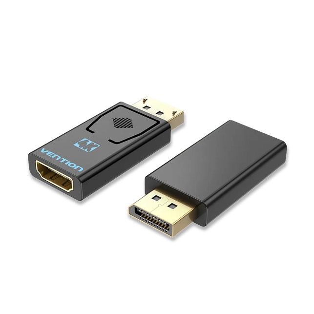 Vention DisplayPort Male to HDMI Female Adapter Black (HBMB0)