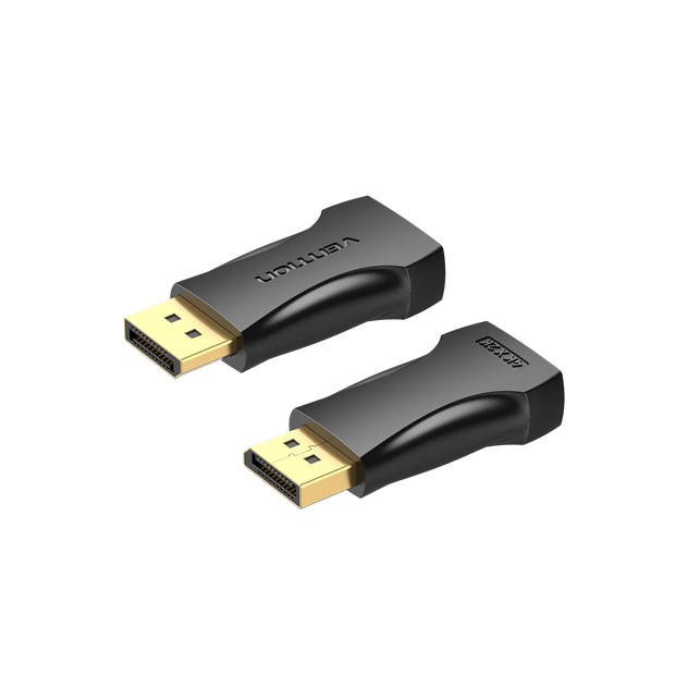 Vention DisplayPort Male to HDMI Female 4K Adapter Black (HBPB0)