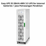 Easy UPS 3S 20kVA 400V 3:3 UPS for internal batteries Termasuk Jasa Pemasangan Perakitan Implementasi dan Testing Commissioning Power Backup UPS [ Uninterruptible Power Supply ] 15-20 kVA