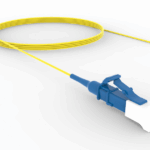 Commscope TeraSPEED® LC/UPC to Unconnectorized, Fiber Pigtail, 0.9 mm SBJ, Yellow, 1.5 m (FBWLCUC11-JXF005)